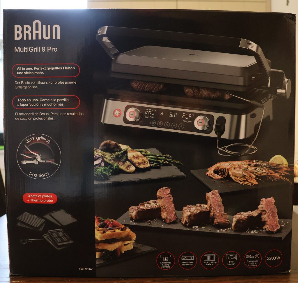 Braun MultiGrill 9 Pro Kontaktgrill Karton