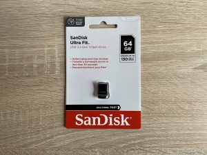 SanDisk Ultra Fit USB-Stick Verpackung Vorderseite