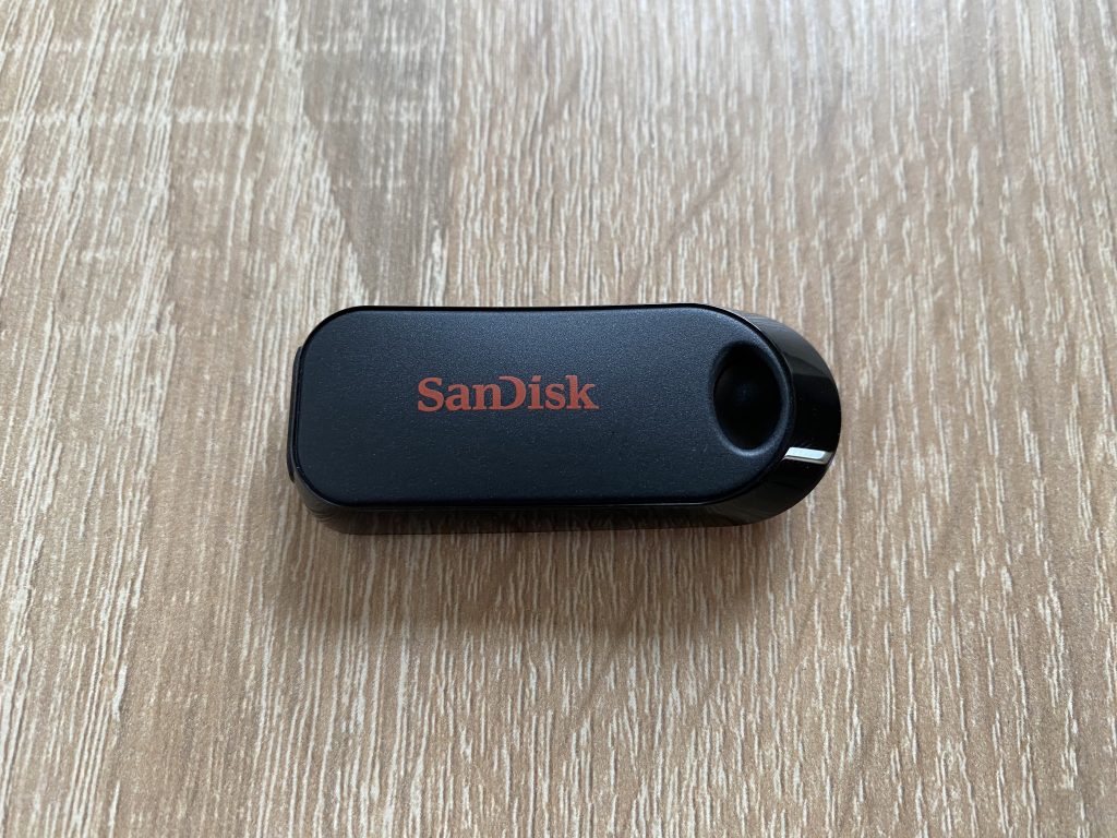SanDisk Cruzer Snap USB-Stick Oberseite