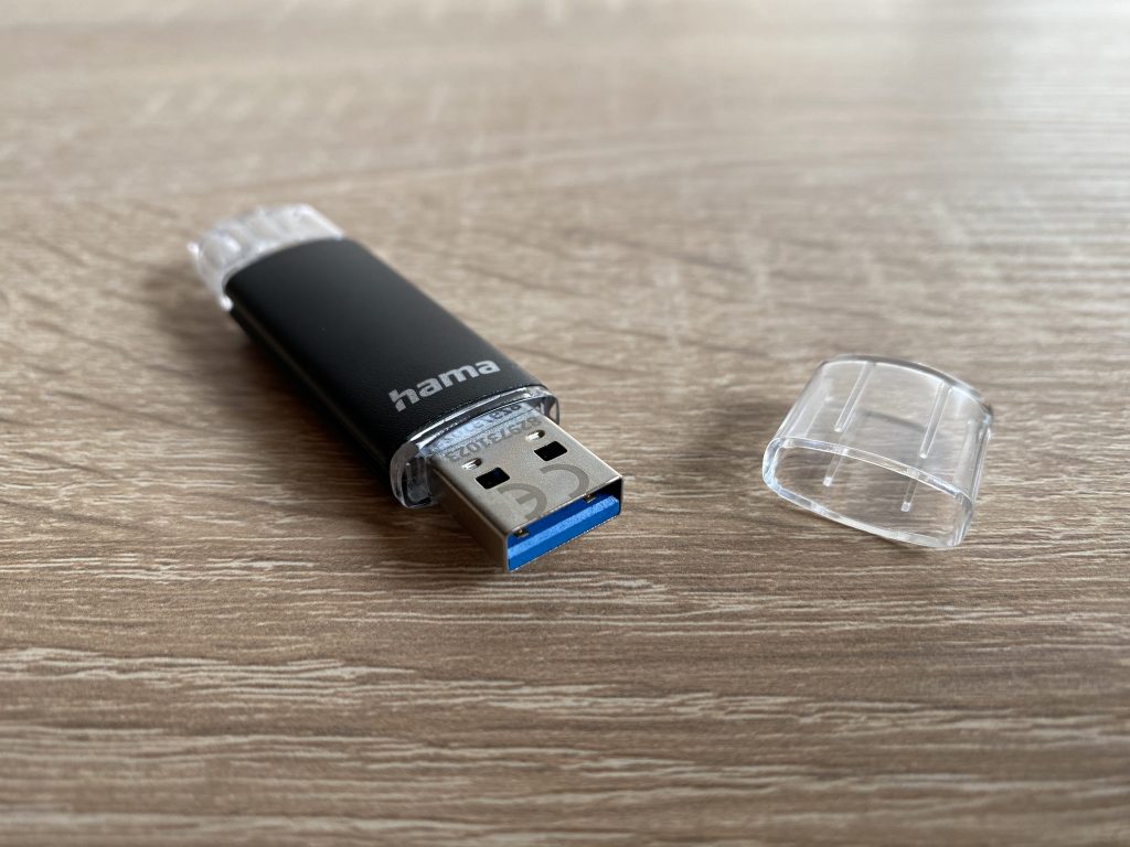 Hama Laeta Twin USB-Stick USB-A Stecker mit Kappe