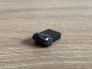 SanDisk Ultra Fit USB-Stick Rückseite