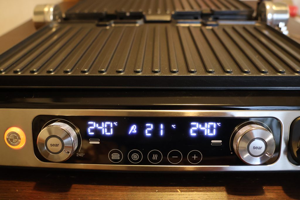 18 Braun MultiGrill 9 Pro Kontaktgrill Display