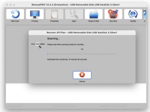 SanDisk Cruzer Snap USB-Stick RescuePro Deluxe Datenwiederherstellung 1