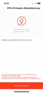 1More SonoFlow SE HQ30 Over-Ear-Kopfhörer App Firmware Aktualisierung