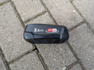 Akku Bosch Fontus Akku-Hochdruckreinigers von vorne