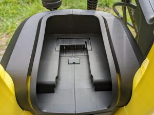 Akku-Fach des Kärcher K2 Akku-Hochdruckreinigers