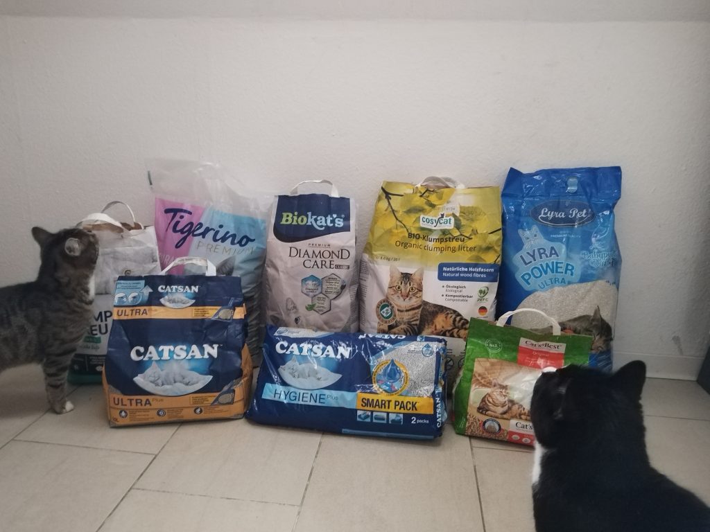 Alle getesteten Katzenstreu