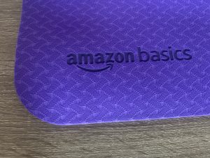 Amazon Basics ‎IR97503B-PL Gymnastikmatte Nahaufnahme Oberflächenstruktur Oberseite