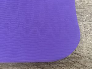 Amazon Basics ‎IR97503B-PL Gymnastikmatte Nahaufnahme Oberflächenstruktur Unterseite