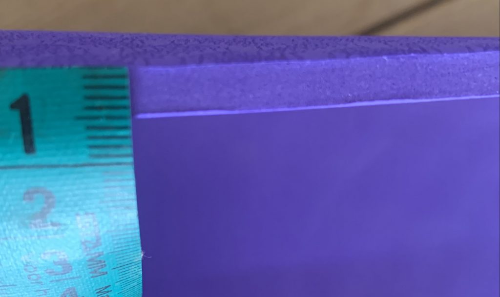 Amazon Basics ‎IR97503B-PL Yogamatte Höhe
