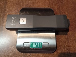CASO Vacu OneTouch Vakuumierer, Wiegen auf der Waage