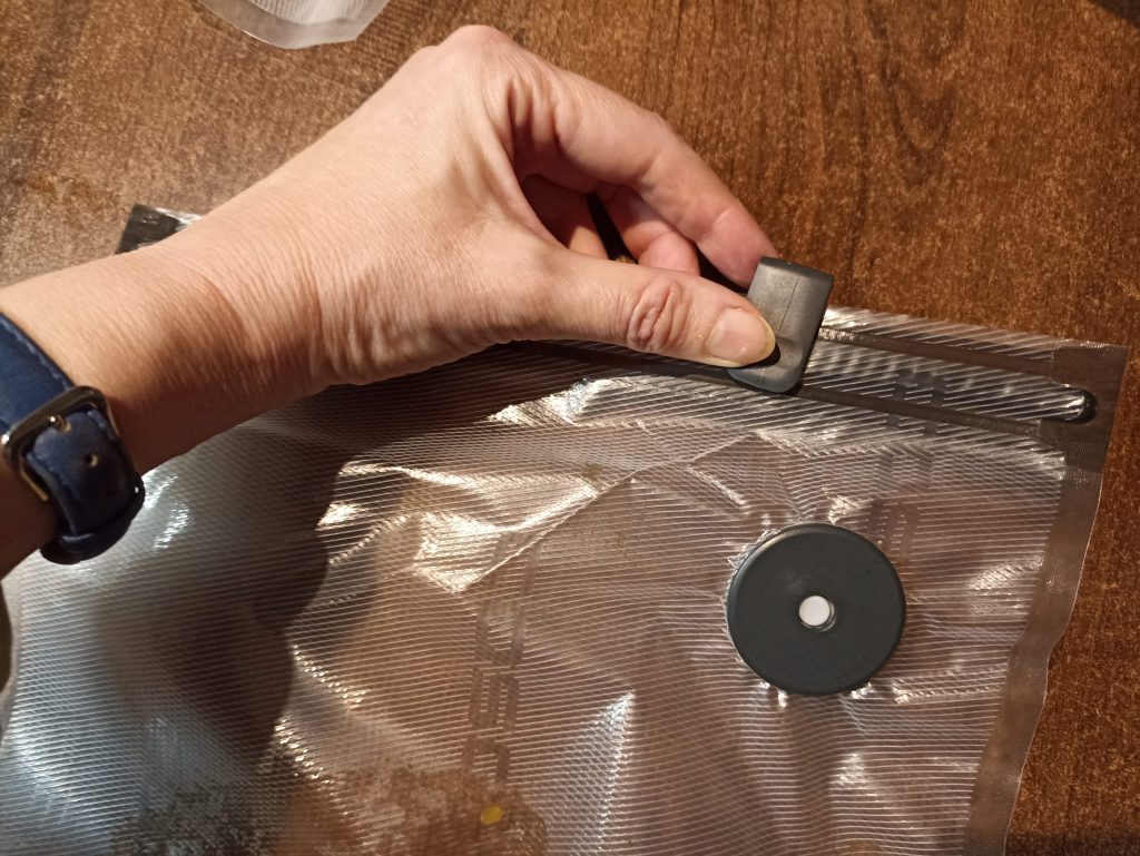 Caso Vacu OneTouch Vakuumierer, Zip-Locker zum Verschließen der Zip-Beutel