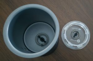 DREAMOON-Milchaufschäumer Behälter von innen