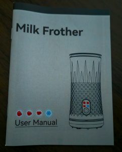 DREAMOON-Milchaufschäumer Gebrauchsanweisung