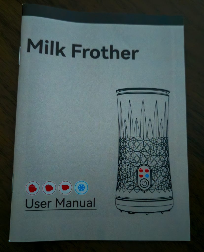 DREAMOON-Milchaufschäumer Gebrauchsanweisung