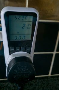 DREAMOON-Milchaufschäumer Stromverbrauch 2