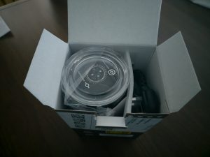 DREAMOON-Milchaufschäumer Verpackung geöffnet