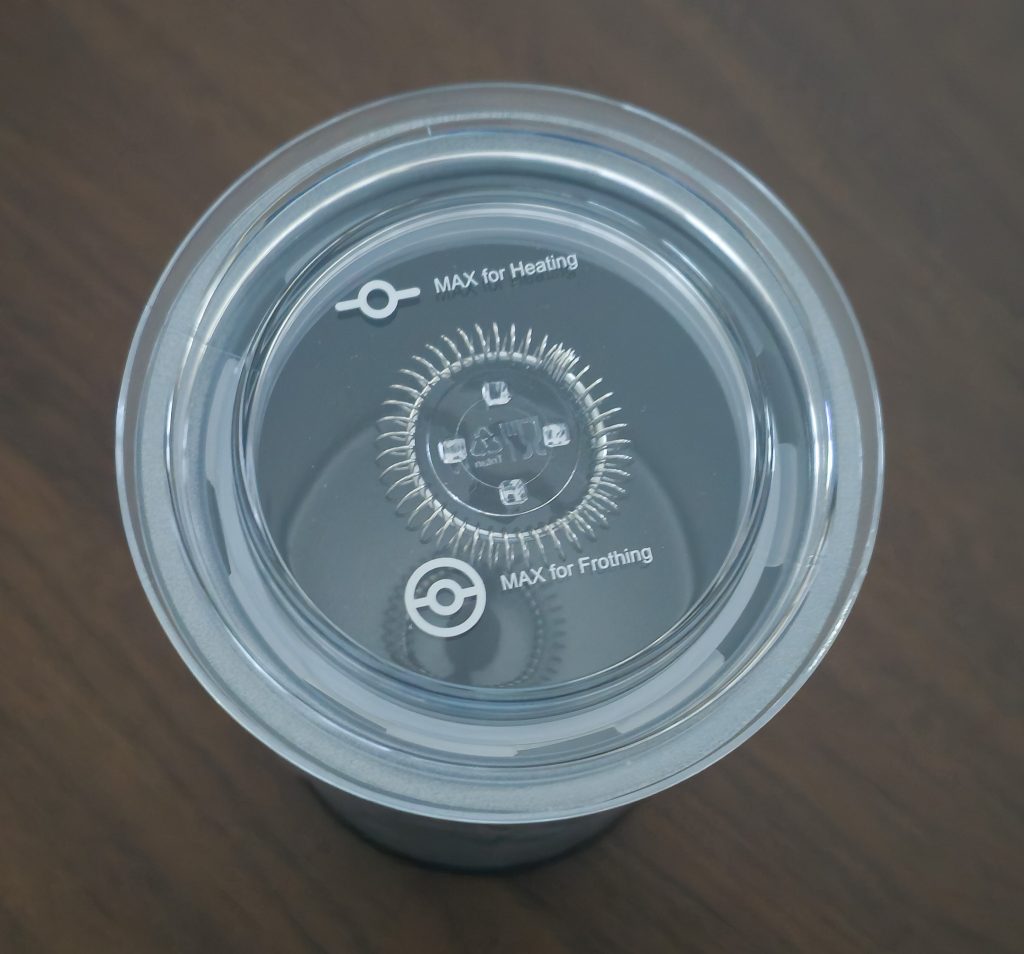 DREAMOON-Milchaufschäumer transparenter Deckel