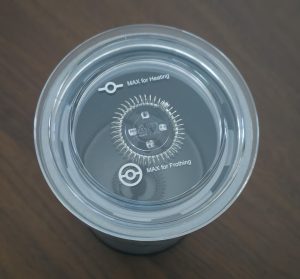 DREAMOON-Milchaufschäumer transparenter Deckel