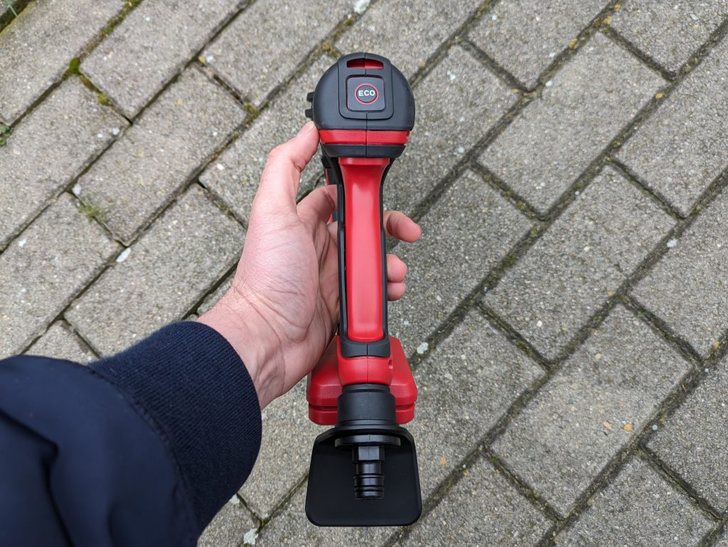 EInhell Hypresso Akku-Hochdruckreinigers von hinten