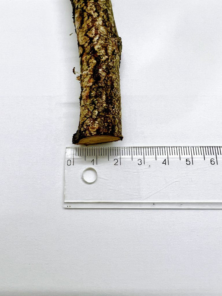 Schnittgut Durchmesser