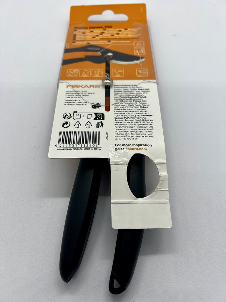 FISKARS SingleStep P26 Gartenschere in Originalverpackung