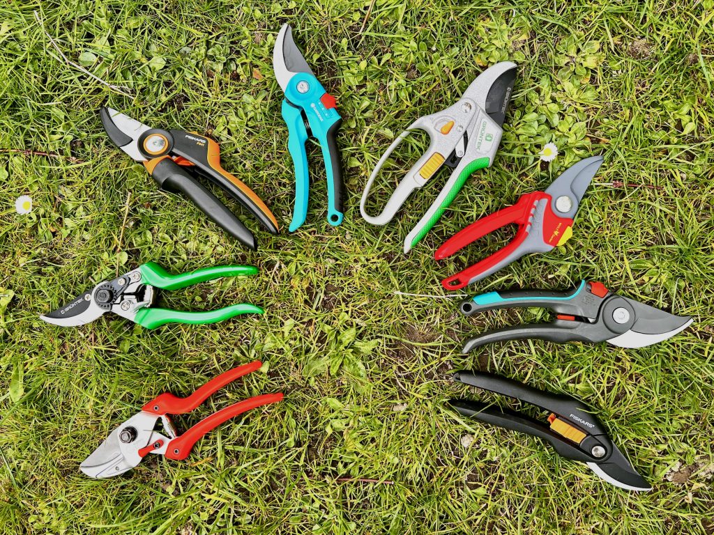 8 Gartenscheren im Test