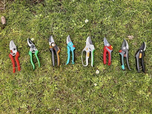 8 Gartenscheren im Test