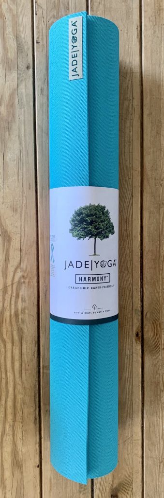 JadeYoga Harmony Gymnastikmatte ausgepackt aus der Folie