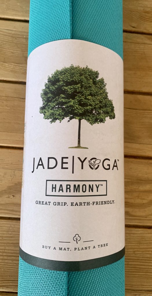 Jade Yoga Harmony Yogamatte Nahaufnahme Banderole