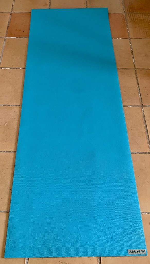Jade Yoga Harmony Yogamatte ausgerollt