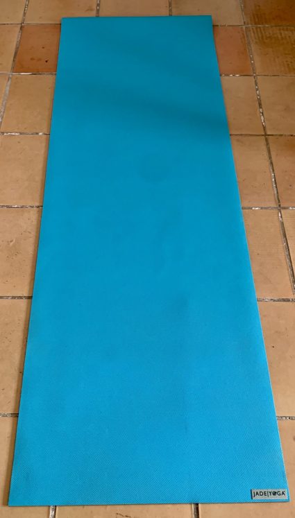 Jade Yoga Harmony Yogamatte ausgerollt
