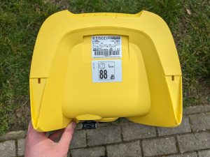 Kärcher K2 Akku-Hochdruckreiniger von unten