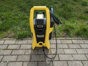 Kärcher K2 Akku-Hochdruckreiniger zusammengebaut von vorne