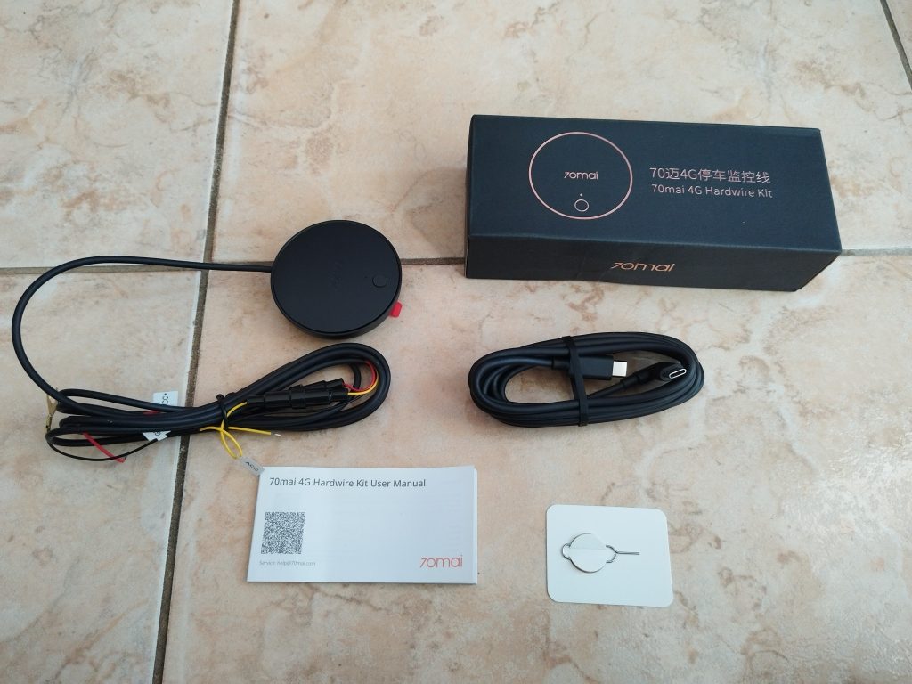 Lieferumfang-des-Hardwire-Kit-70mai-4G
