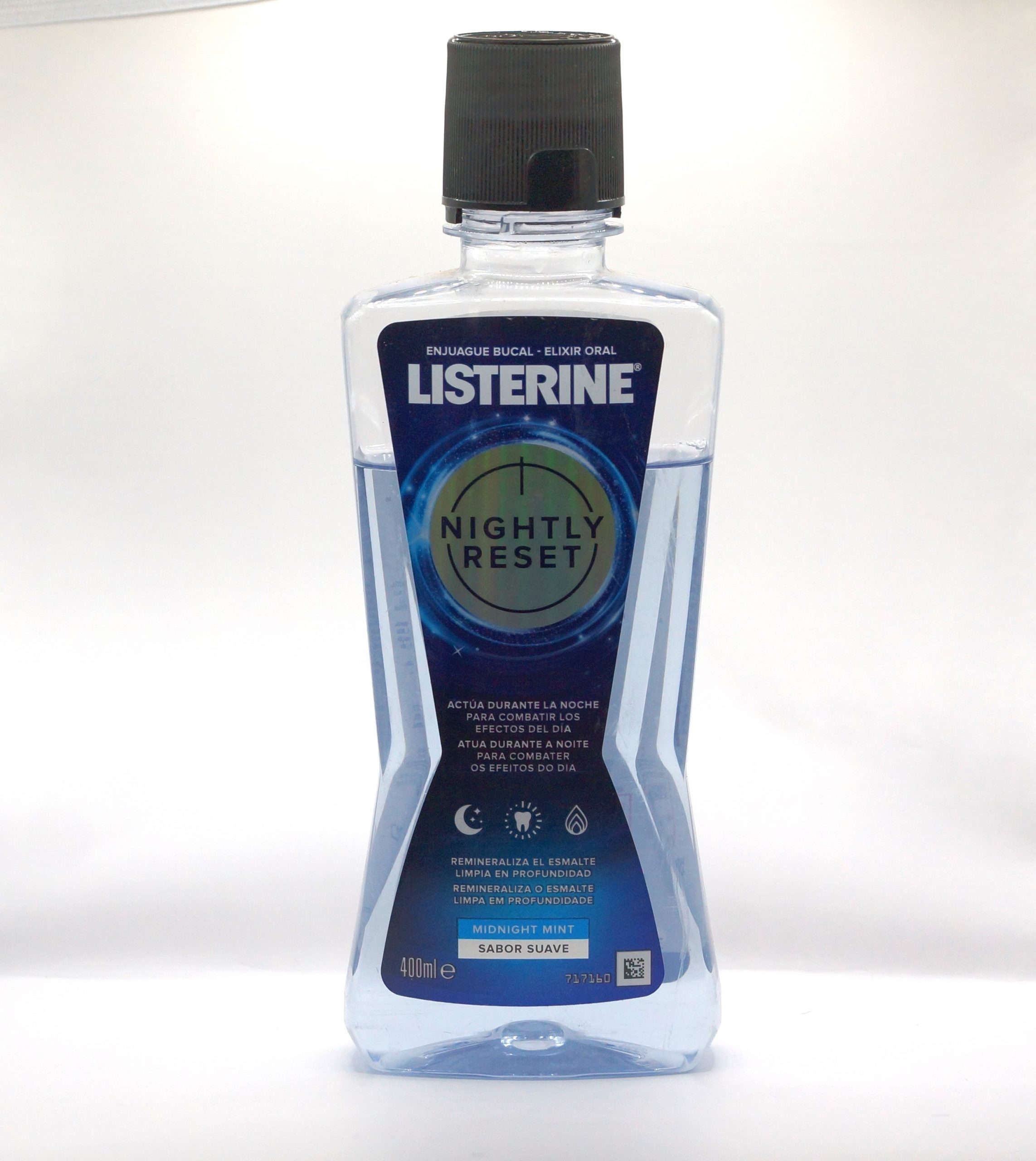 Listerine Nightly Reset Flasche Vorderseite