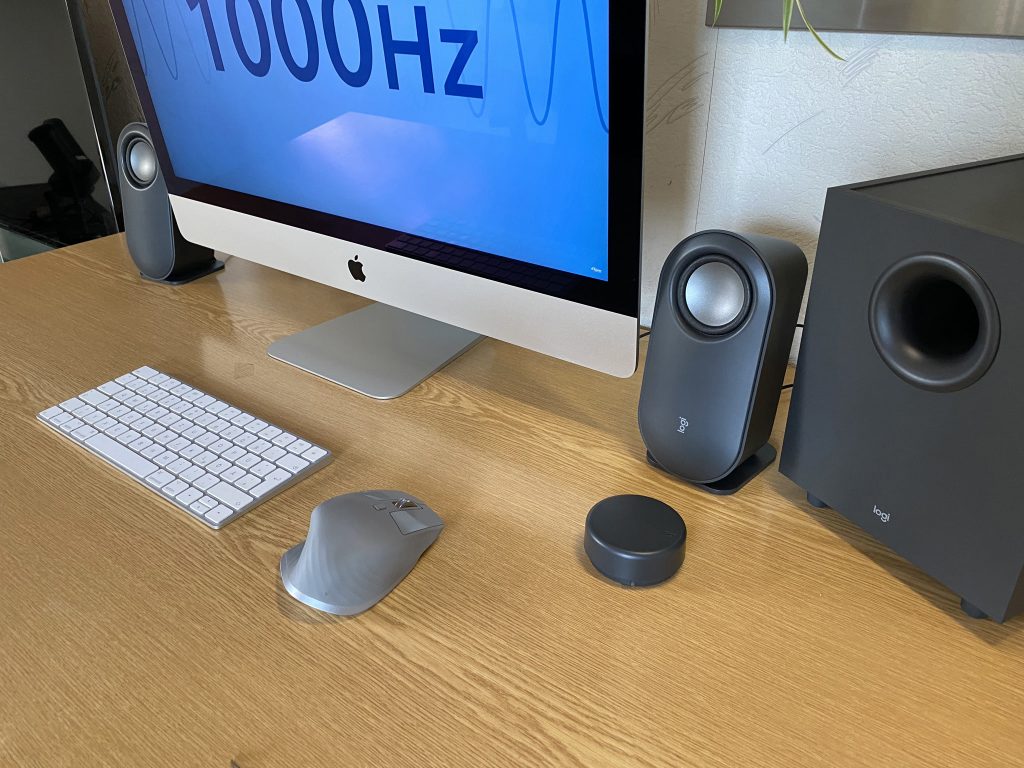 Logitech Z407 PC-Lautsprecher am Computer 2