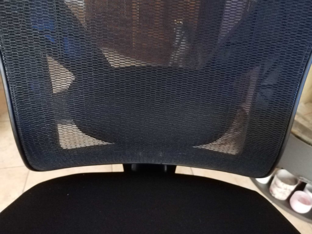 Mesh-Rückenlehne des CLOUVOU B12 001 CleverSeat Bürostuhls