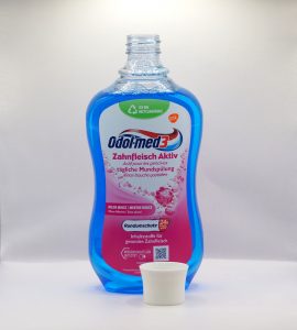 Odol-med Zahnfleisch aktiv Flasche geöffnet