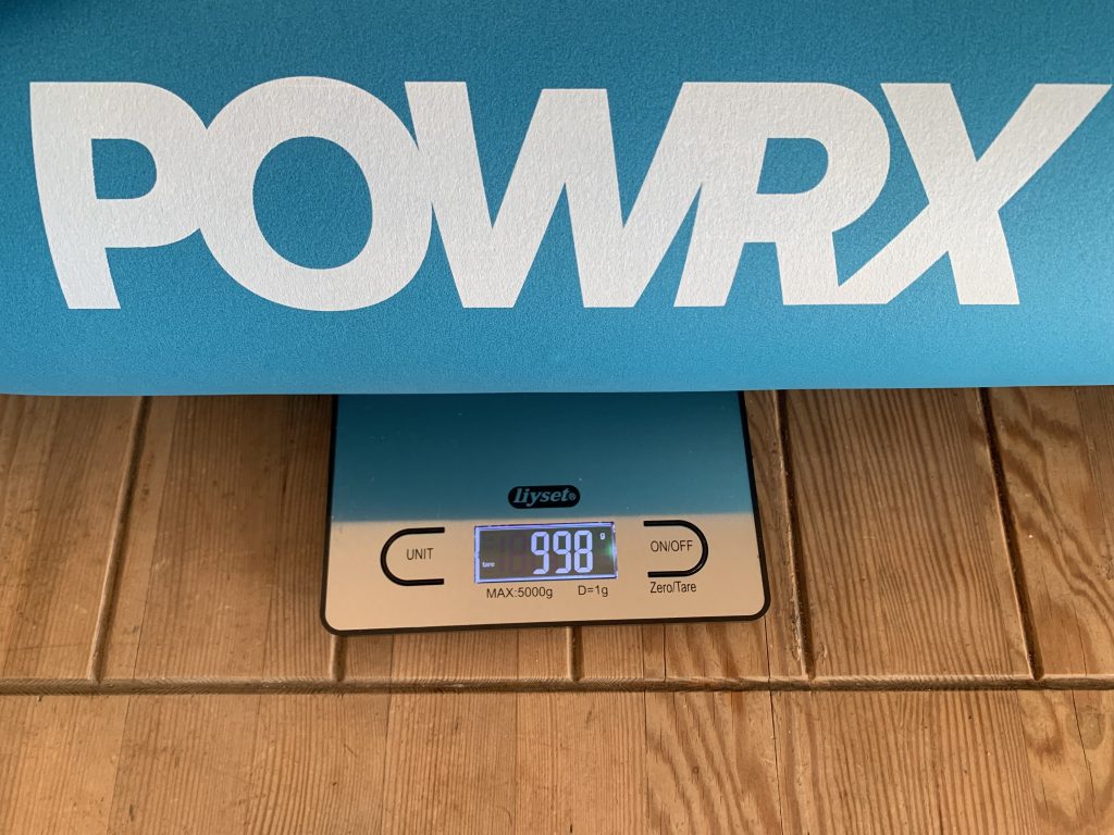 POWRX ‎A6-P1C9-1TM0 Gymnastikmatte Gewicht