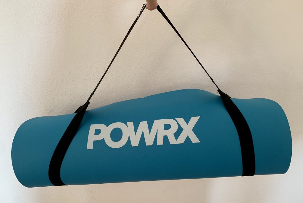 POWRX ‎A6-P1C9-1TM0 Gymnastikmatte mit Tragegurt