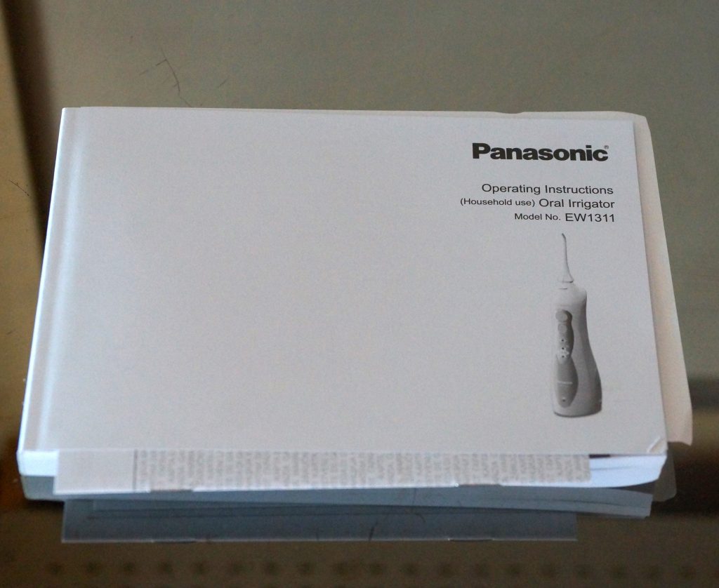 Panasonic EW1311 Bedienungsanleitung