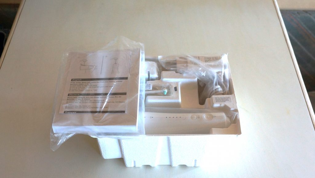 Panasonic EW1513 ausgepackt