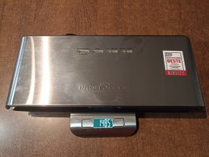 ProfiCook PC-VK 1080 Vakuumierer, Wiegen auf der Waage