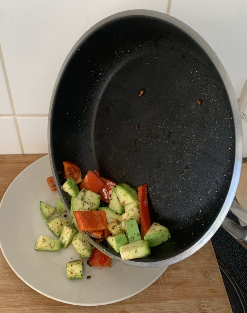 RÖSLE Elegance beschichtete Pfanne Pfannegemüse ohne Anhaften an der Pfanne