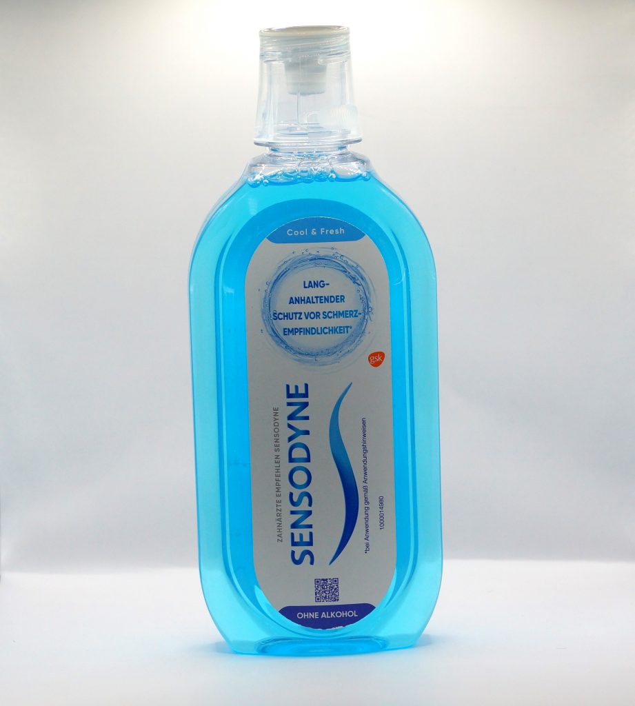Sensodyne Cool & Fresh Flasche Vorderseite