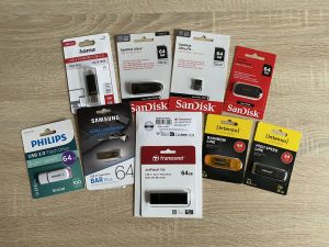 USB-Stick Gruppenbild Verpackung