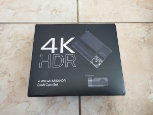 Verpackung-des-70mai-A810-Dashcam-von-oben
