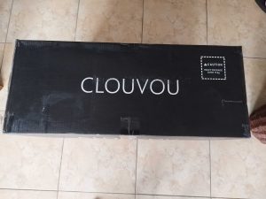 Verpackung des CLOUVOU B12 001 CleverSeat Bürostuhls von oben