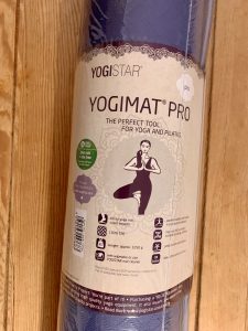 YOGISTAR YOGIMAT® PRO Yogamatte Nahaufnahme Banderole
